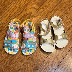 Mini Melissa & Sun-San Saltwater Kids Sandals Set